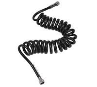 Polyurethane Coil Air Hose G1/8 Female Thread Fittings Flexible Durable Paint Airbrush Accessories PU Brass Material 2m Length