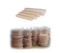 Polyurethane Dust/Debris Collection Hose,Easy to Stretch PU Flexible Ducting Hose Diameter12 10 8 6 4 3 2 1 Inch, for Woodworking Power Tools and Sanders(L 1m(3.3 Ft),Dia-45MM (1.8 Inch))