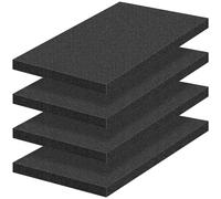 Polyurethane Foam Panels, Cut to Size Foam Inserts, Upholstery Foam, High Density Foam Pads for Suitcase, Toolbox, Game Box, Camera, Jewellery, DIY Crafts (16"L x 12"W