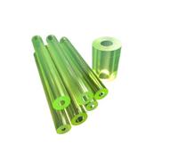 Polyurethane Hollow Rod Gaskets PU Plastic Pipe Bar Shock Absorber Length 500mm(20x8x500mm)