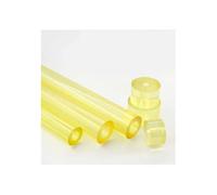 Polyurethane Hollow Rods Polyurethane Hollow Rod 16-100mm Diameter Length Translucent Yellow(20 * 8mm)