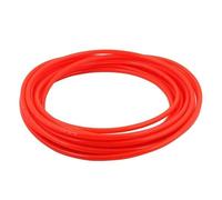 Polyurethane PU Hose Tube Flexible Pneumatic Pipe Compressed AIR Gas 4/8/12mm OD (5m Length, 4mm OD Red)