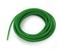 Polyurethane Round Belt High Performance, Rough PU Transmission Round Belt 6mm OD Green for Drive Transmission, Replacement for Rubber Products (5mm*10m)