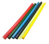 Polyurethane Round Rod, 1pcs, Hardness 75A Color Solid Polyurethane Round Rod, Length 50cm, Diameter 20-100mm(Transparent,35x500mm)