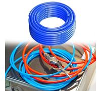 Polyurethane Tubing for Auto Repair Shop/Fluid Transfer Tool, Black Pneumatic Tube for Instrumentation/Pneumatic Tool, PU Polyurethane Air Compressor(D,L 50m/164ft OD X ID 8 X 5mm)