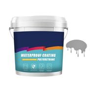 Polyurethane Waterproof Coating - Multi Purpose Bathroom Tile Agent, Waterproof and Leakproof Agent | Multi surfaces Leak Repair Indoor and Outdoor Coating Roof Leakage Waterproof Sealant