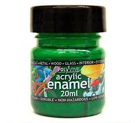Polyvine 20ml Acrylic Enamel Paint Emerald Green