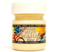 Polyvine 20ml Acrylic Enamel Paint Ivory