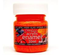 Polyvine 20ml Acrylic Enamel Paint Orange