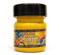 Polyvine 20ml Acrylic Enamel Paint Yellow