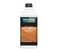Polyvine Classic Colour Scumble Glaze - Decorative Acrylic Paint Medium for Walls & Furniture - Water Based Translucent Paint Glaze for Emulsion, Colour Washing, Ragging & Sponging - 1 Hr Working Time