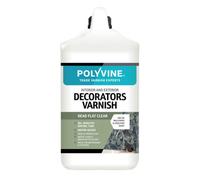 Polyvine Decorators Dead Flat Varnish 4L