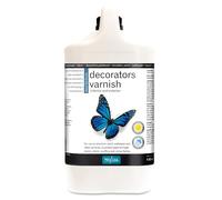 Polyvine Decorators Varnish Clear Dead Flat 4 Litre