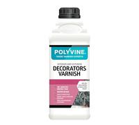 Polyvine - Decorators Varnish - Satin - 1 LITRE
