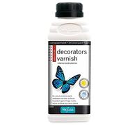 Polyvine Decorators Varnish - Water Resistant Clear Varnish with UV Protection - Seals and Protects Emulsion Paint, Wallpaper, Interior Wood, Furniture, Plaster & Fabric - Satin, 2 Litres