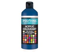 Polyvine for Tinting Water Based Products - Easy Blend, Dense Liquid Pigment Colour Additive for Paint, Varnish, Filler, Grout, Cement, Emulsion, Masonry Paint & More - Blue, 500g