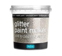 Polyvine Glitter Paint Maker Silver 75G For 2.5L