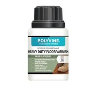 Polyvine Heavy Duty Floor Varnish Dead Flat 100ml