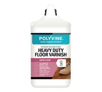 Polyvine Heavy Duty Floor Varnish Satin 4L