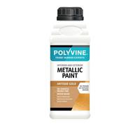 Polyvine Metallic Paint Antique Gold 1L