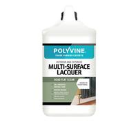 Polyvine - Multi Surface Lacquer - Dead Flat - 4 Litre