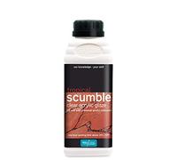 Polyvine Tropical Scumble Glaze - Clear Acrylic Glaze for Hot Environments 21°C+ - Oil-Look Decorative Water-Based Translucent Medium for Colourwashing, Marbling & Stippling - 1 Hr Working Time, 500ml