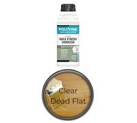 Polyvine - Wax Finish Varnish - Dead Flat - 4 Litre