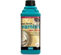 Polyvine Wax Finish Varnish Satin Finish 1L Clear