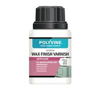 Polyvine Wax Finish Varnish Clear Satin 100ml