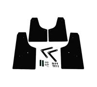 PolyWard Mudflaps for Ford Focus RS MK2, PVC, Rally Style