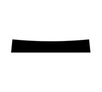 PolyWard Sunstrip for Seat Ibiza mk4 / 6J Windscreen Banner Decal Sticker Sunshade - Pre-Cut Easy Install (Matte Black)