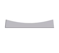 PolyWard Sunstrip for Vauxhall Corsa D (2006-2014) Windscreen Banner Decal Sticker Sunshade - Pre-Cut Easy Install (Silver)