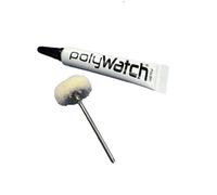 PolyWatch Plastic Watch Crystal Scratch Remover Polish Tool with Mounted String Buff Soft Polishing