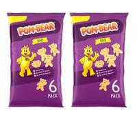 Pom-Bear BBQ Flavour Bear-Shaped Crisps, Gluten Free, No Artificial Colours or Flavours.