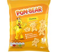 Pom-Bear Crisps Potato Chips 36 X 19G Full | KV&C BRANDED BOX | (Cheese)