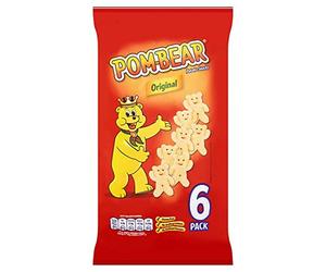 Pom Bear Original Potato Snacks 6 X 15G