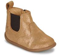 Pom d'Api Low Ankle Boots STAND-UP JOD in Gold 4.5 toddler