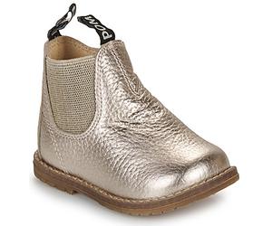 Pom d'Api / Children's Mid Boots BOB JOD ZIP in Gold 7 toddler