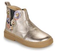 Pom d'Api / Children's Mid Boots TRIX JOD MULTI in Gold 7 toddler