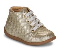 Pom d'Api Low Ankle Boots STAND-UP BOTTINE in Gold 4.5 toddler