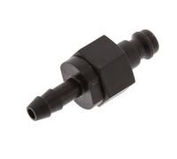 POM DN 5 Coupling Plug 6 mm Hose Pillar Double Shut-Off