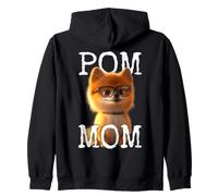 Pom Mom Dwarf Spitz Mommy Spitz Mom Mother's Day Pomeranian Zip Hoodie