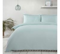 POM POM DUCK EGG DUVET SET SB
