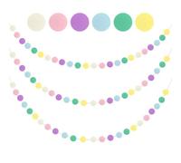 Pom Pom Garland Decorations, Hanging Decorations for Tree Ornaments Decor