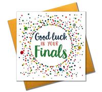 Pom Pom"Good Luck in Your Finals" Greeting Card, POM074