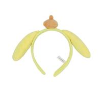 Pom Pom Purin Ears & Hat Plush Headband, Pom Ears & Hat, Taglia unica