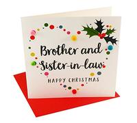 Pom Pom XP051 "Brother and Sister-in-Law" Christmas Card