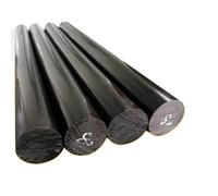 POM Rods Black And White Diameter 3mm-40mm Length 500mm(Black,2Pcs Dia 22mm)