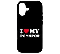 Pomapoos Pooranian Pom-A-Poo Poopom I Love My Pomapoo Case for iPhone 17