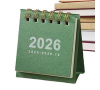 Pomberi Desk Calendar,12 Months Desktop Calendar - Daily Scheduler Paper Planning Organizing Yearly Planner Offices Supplies for School Classroom Home Dorm